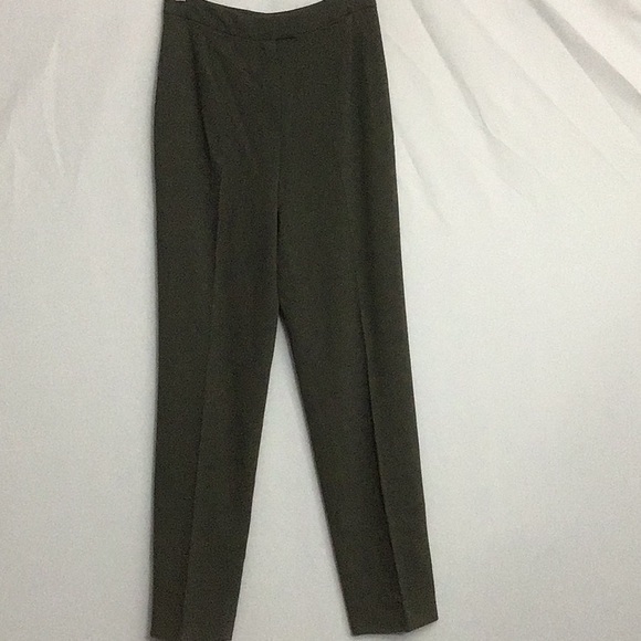 Nwt $690 Donna Karan Barneys Straight Wool Pants Size 8